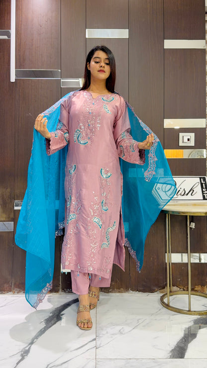 Nayab Pakistani Semi-Formal Set 05