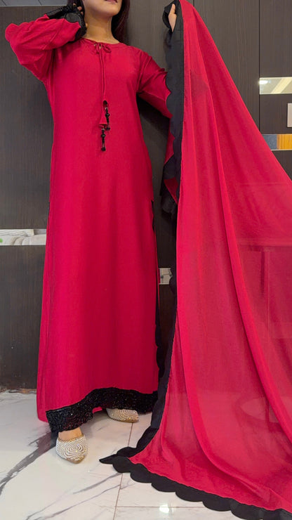 Gulaabo Pakistani Kaftan Set