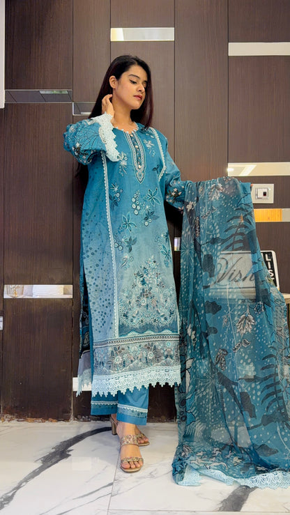 Masoom Pakistani Lawn Set 09