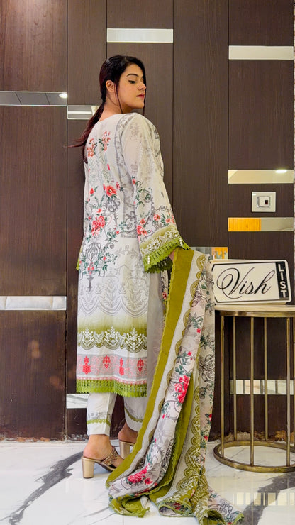 Raunak-e-Ramadan Pakistani Lawn Set 07