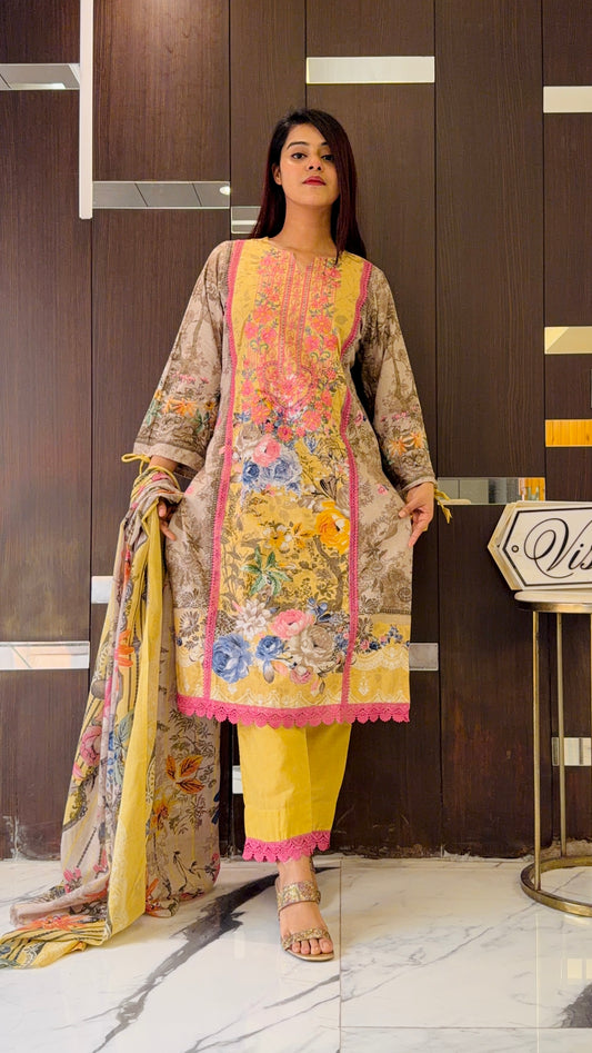 Raunak-e-Ramadan Pakistani Lawn Set 09
