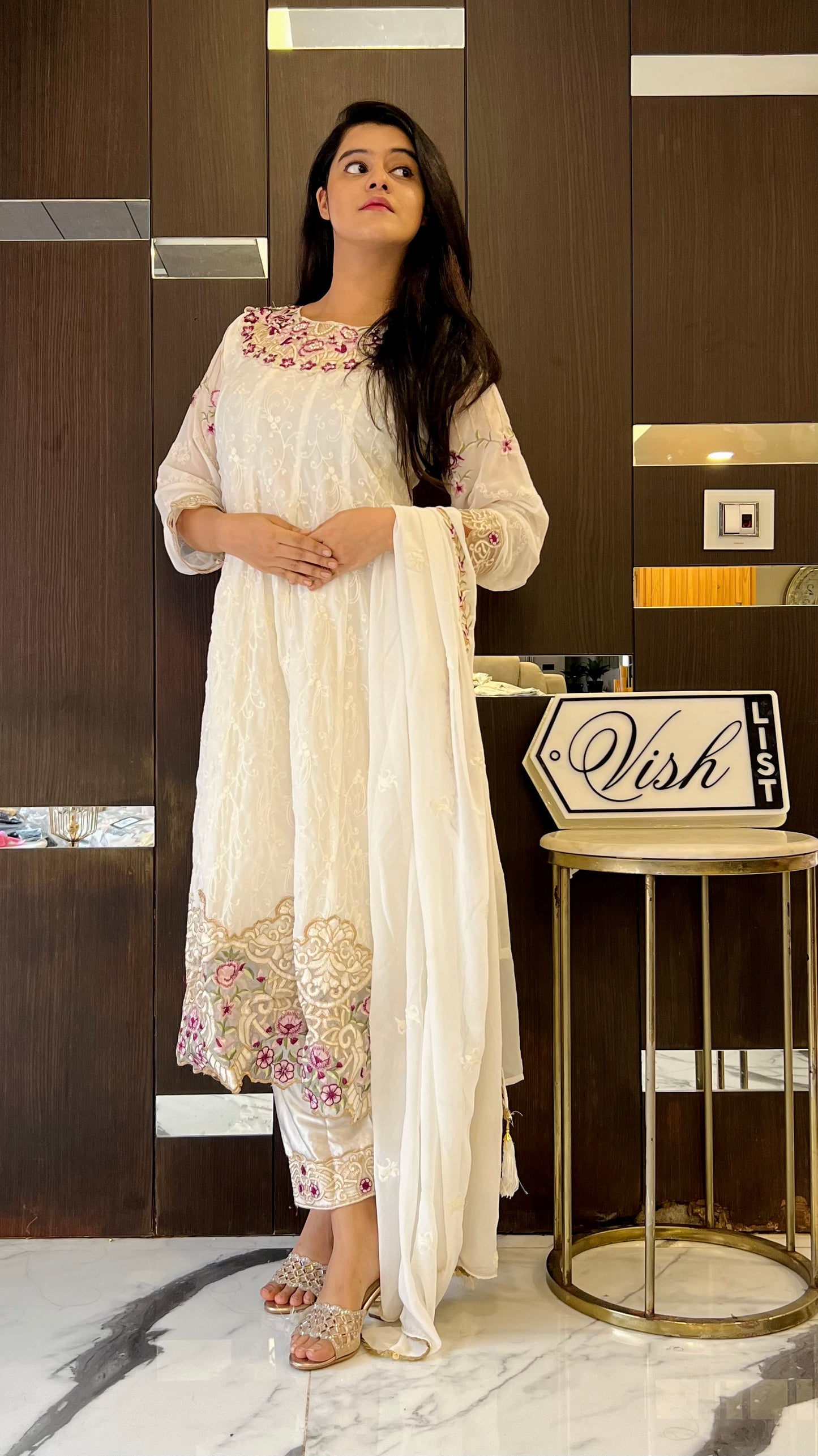 Meher Pakistani Anarkali Set 01