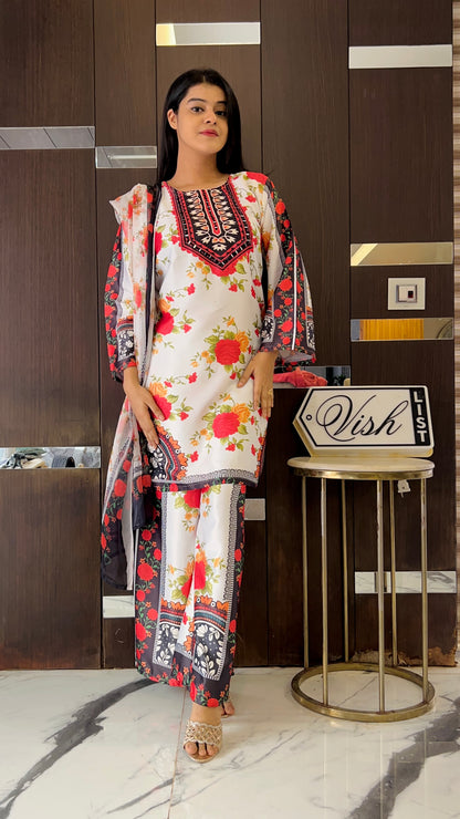 Ghazala Handwork Pakistani Co-ord Set 05