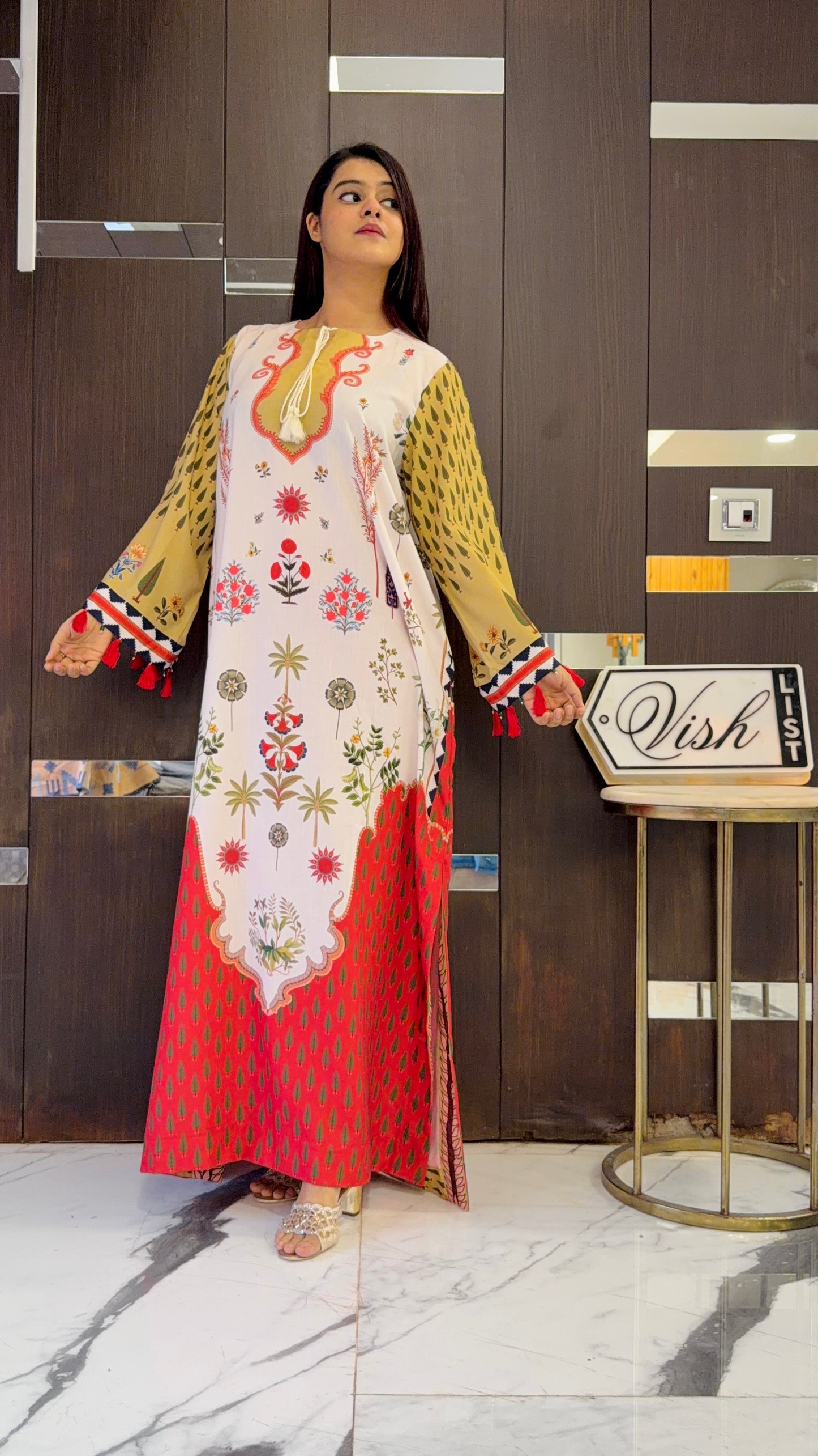 Samaya Pakistani Kaftan Co-ord Set 02