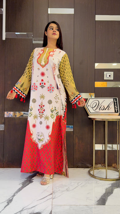 Samaya Pakistani Kaftan Co-ord Set 02