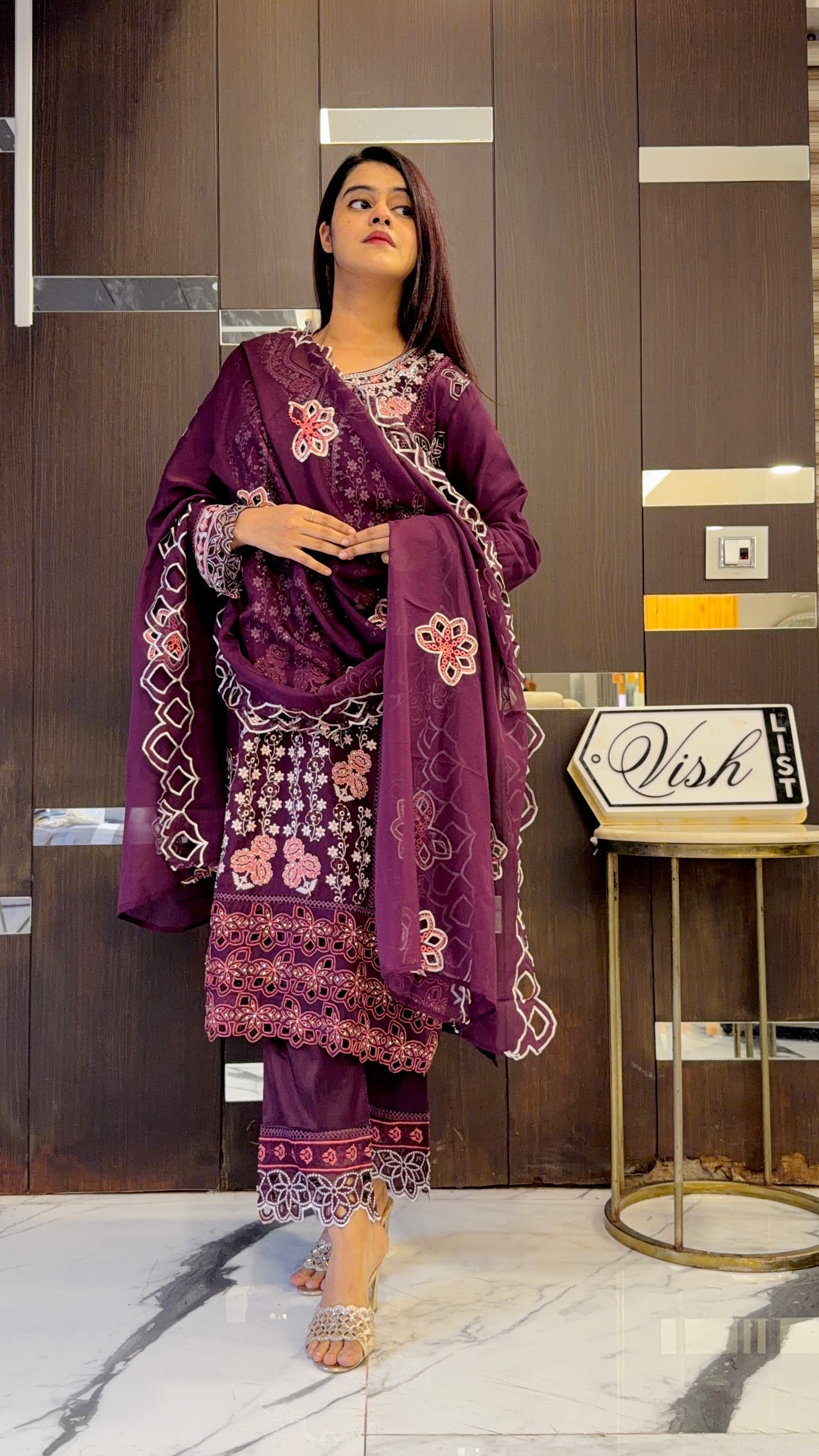 Zafrah Pakistani Formal Set 03