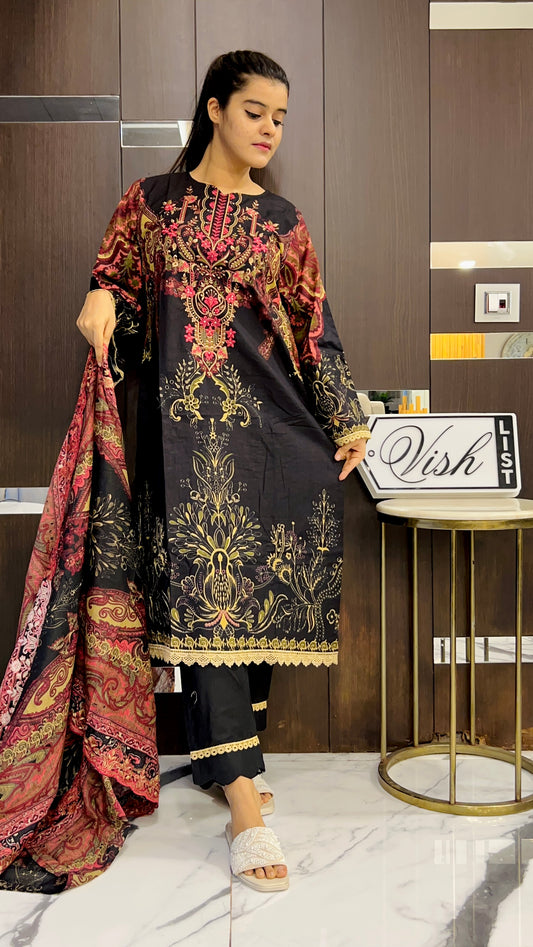 Pakistani Lawn Set LS 62