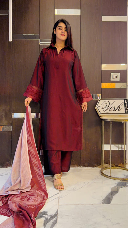 Sophia Solid Pakistani Suit 14