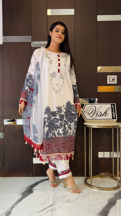 Laiba Pakistani Lawn Set 12