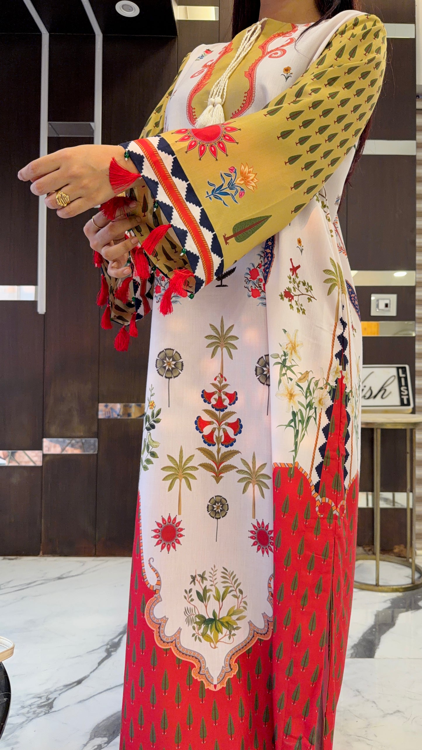 Samaya Pakistani Kaftan Co-ord Set 02