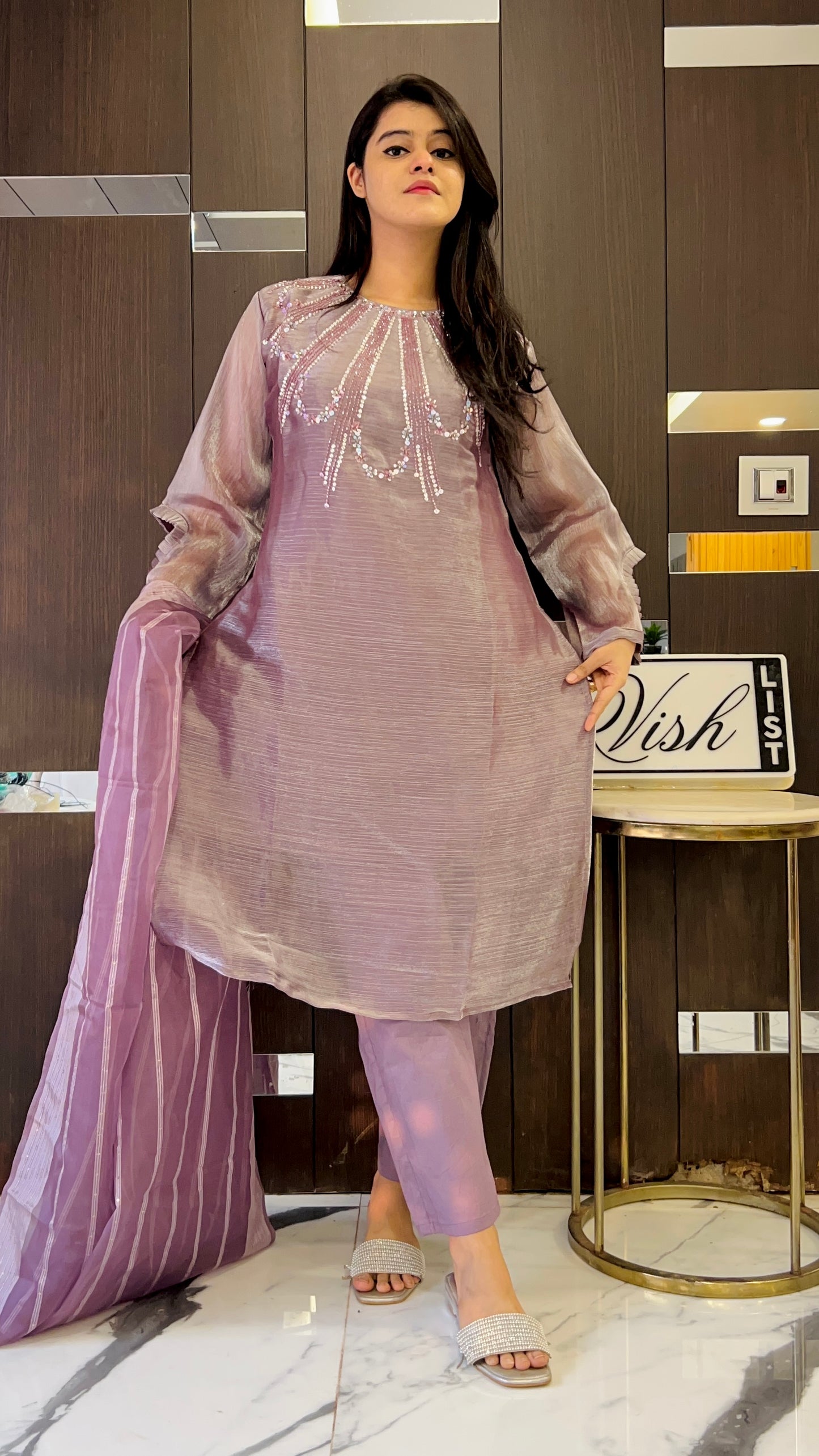 Fariha Pakistani Lavender Set 04