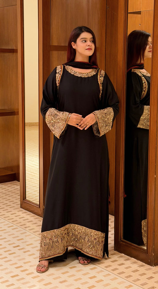 Farhana Kashmiri Pakistani Kaftan