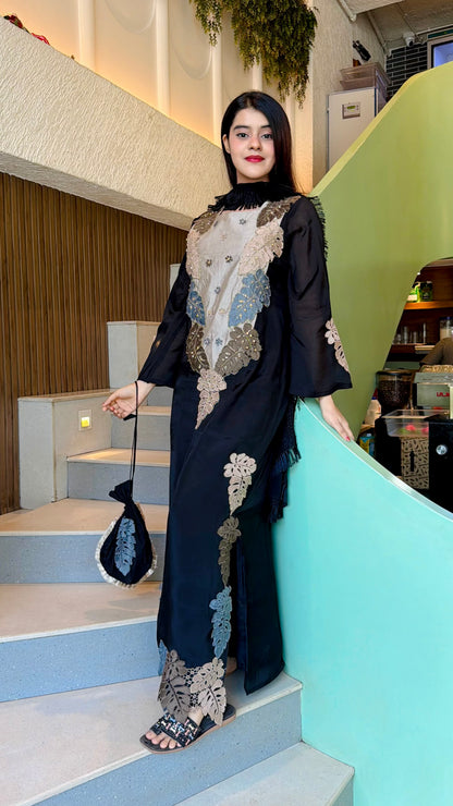 Zemaya Pakistani Luxe Kaftan