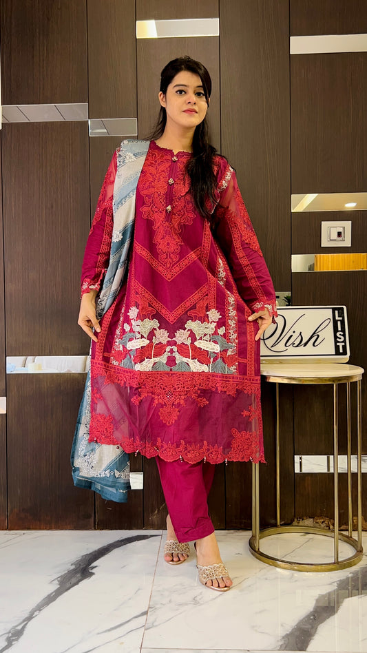 Fariha Pakistani Chikankari Set 08