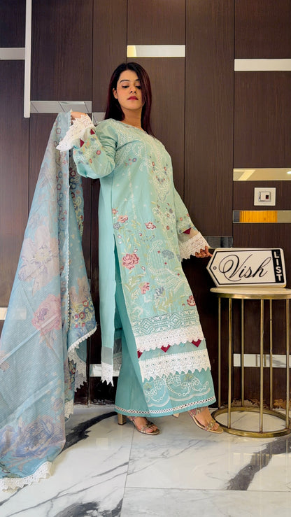 Anah Pakistani Lawn Set 04