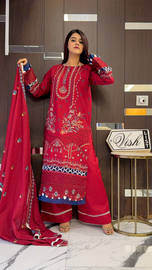 Yalina Pakistani Luxe Lawn Set 02