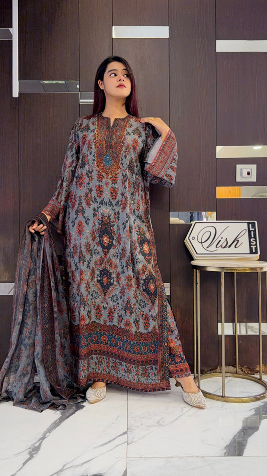 Poash Kashmiri Kaftan 01