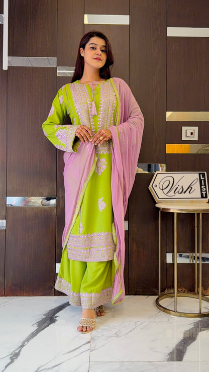 Jugnu Pakistani Formal Set 02
