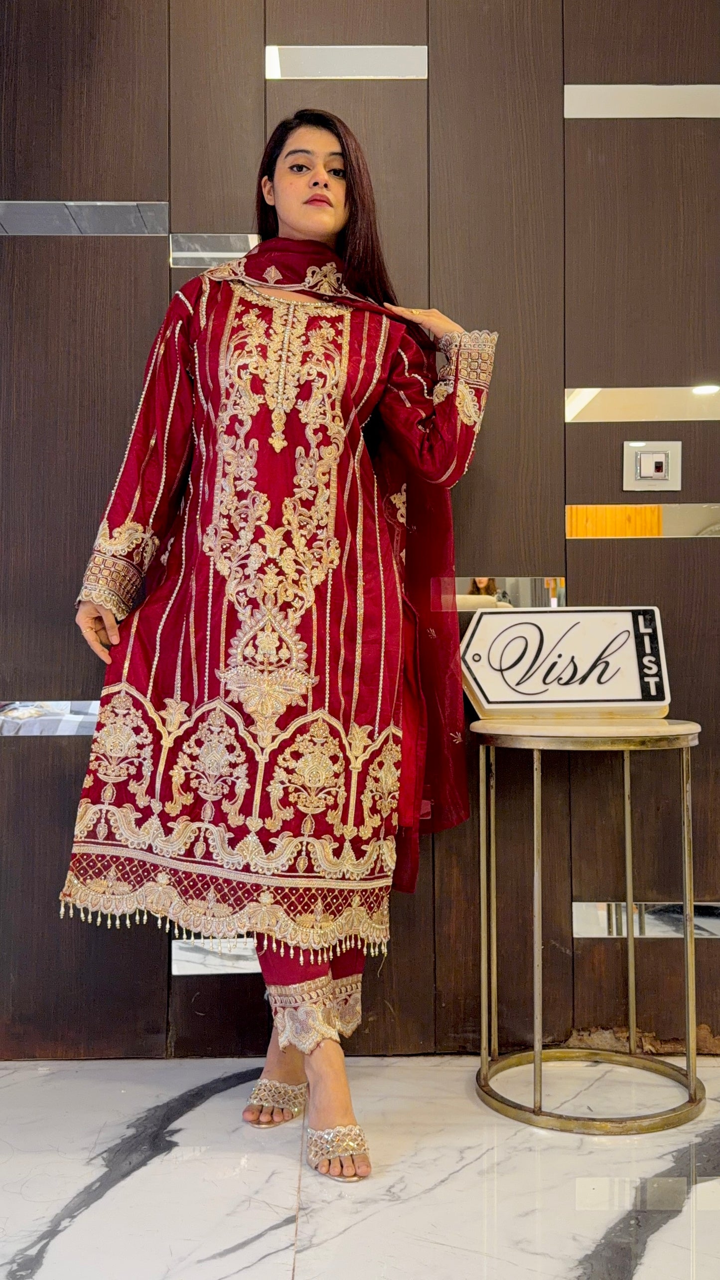 Zafrah Pakistani Formal Set 04