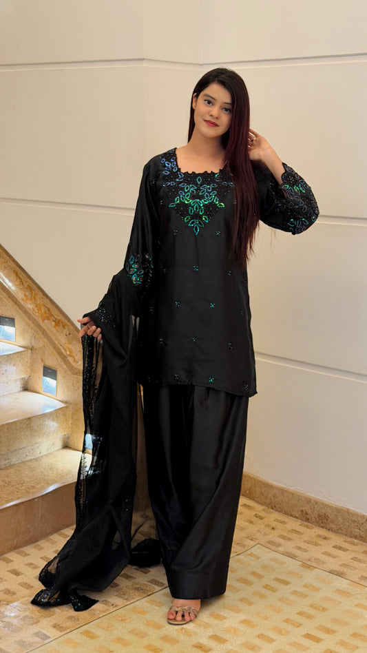 Ayra Farshi Salwar Suit 02 (Black)