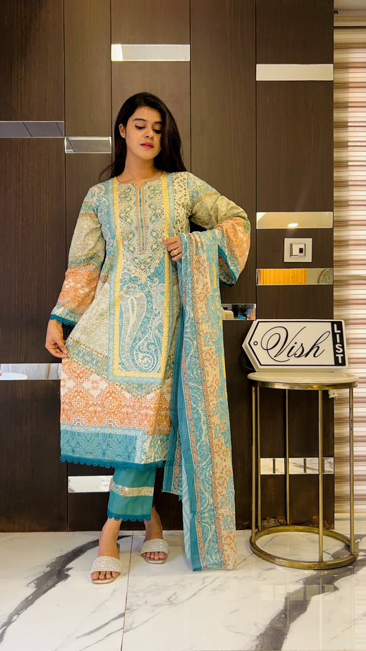 Pakistani Lawn Set LS 29