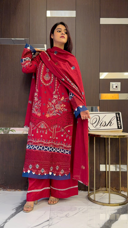 Yalina Pakistani Luxe Lawn Set 02