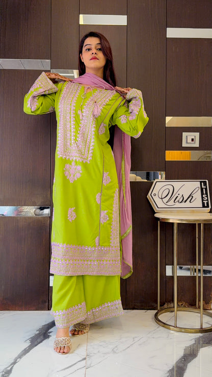 Jugnu Pakistani Formal Set 02