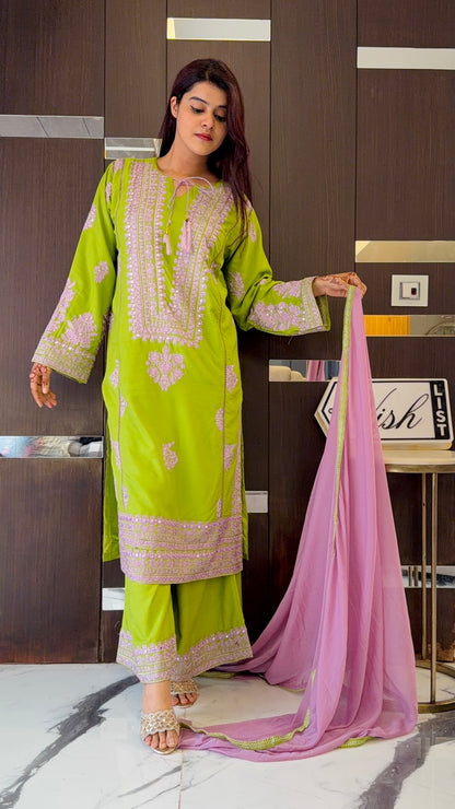 Jugnu Pakistani Formal Set 02