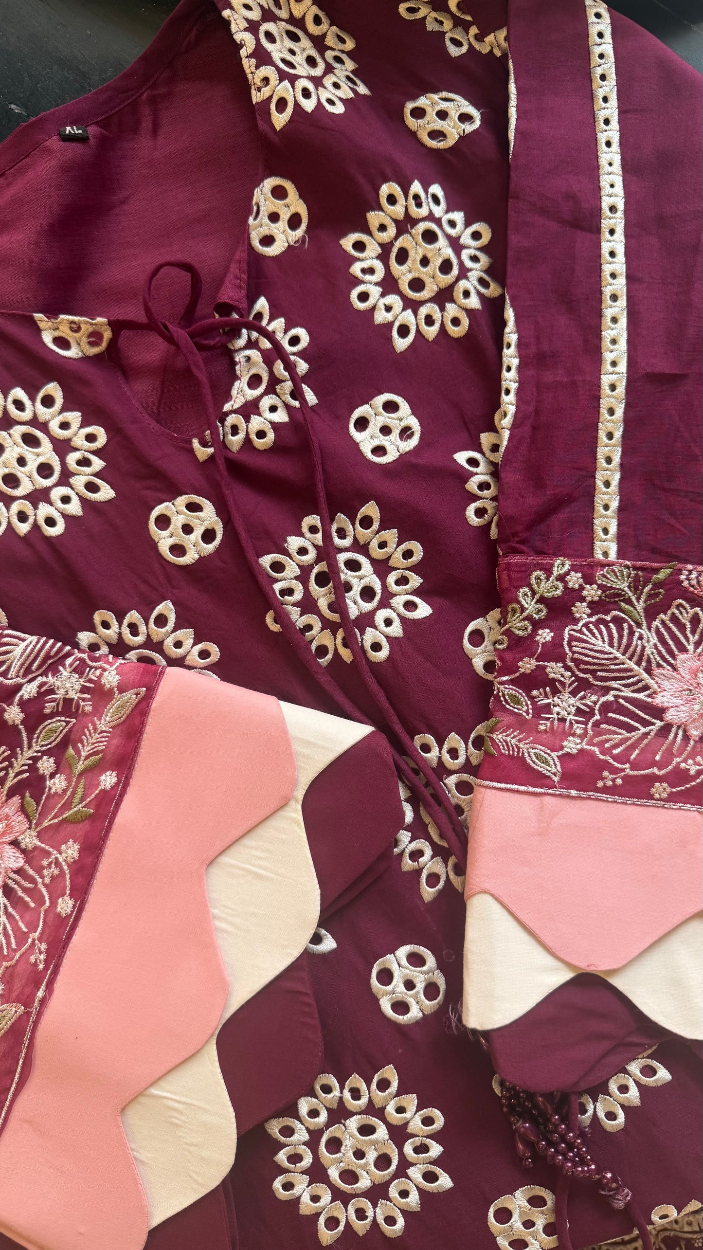 Raha Pakistani Luxe Lawn Set 12