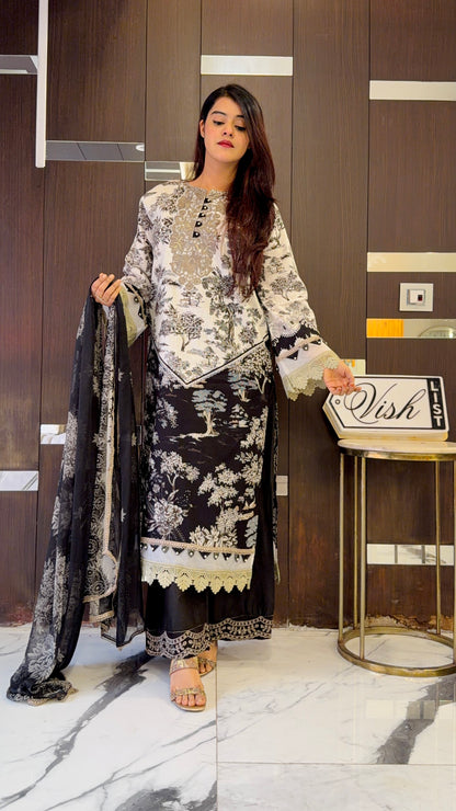 Bilkis Pakistani Lawn Set 05