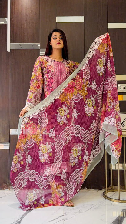 Raunak-e-Ramadan Pakistani Lawn Set 12
