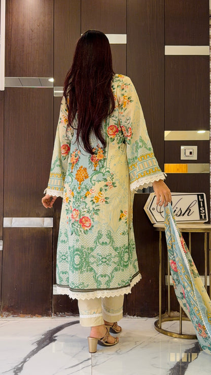 Raunak-e-Ramadan Pakistani Lawn Set 08