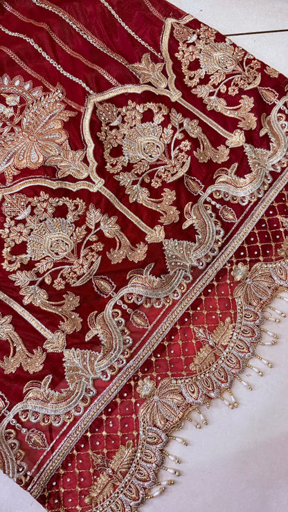 Zafrah Pakistani Formal Set 04