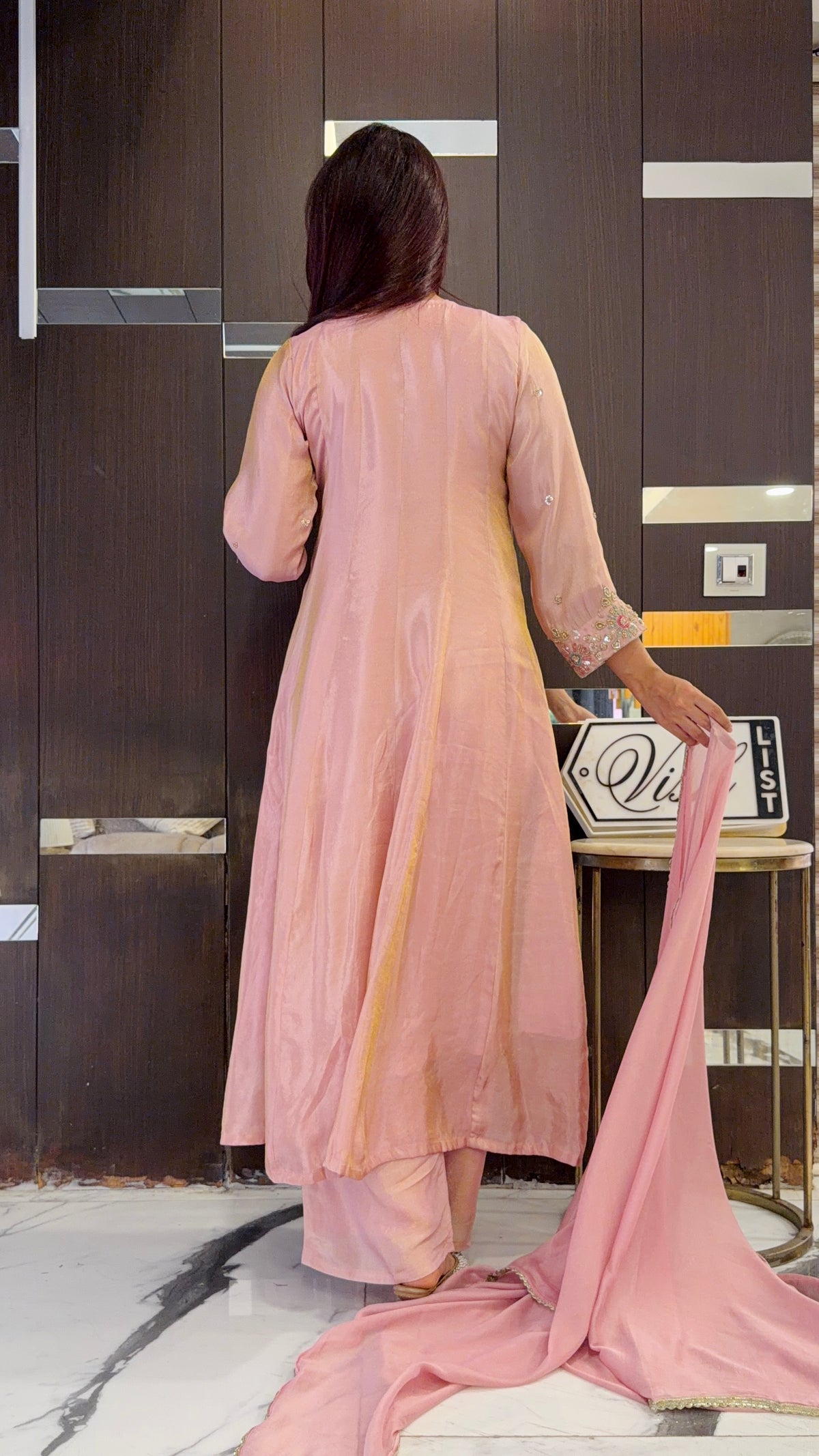 Nazneen Pakistani Anarkali Set 08