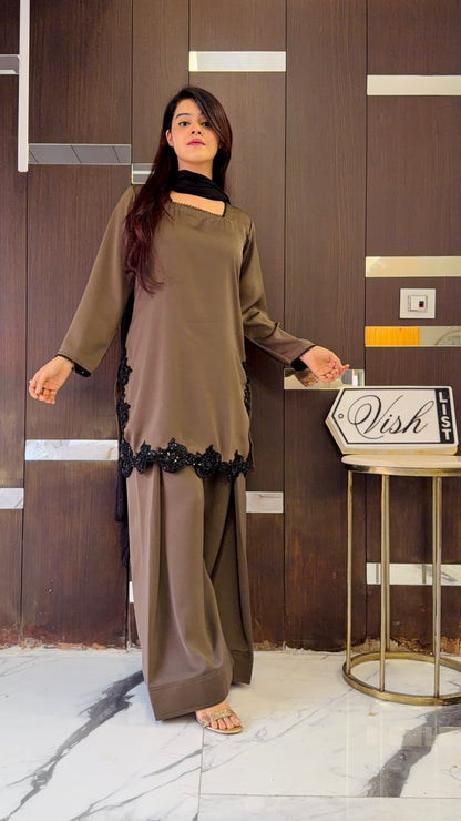 Sophia Solid Farshi Salwar Suit 04