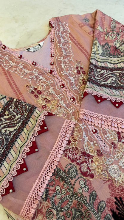 Shamah Pakistani Lawn Set 04