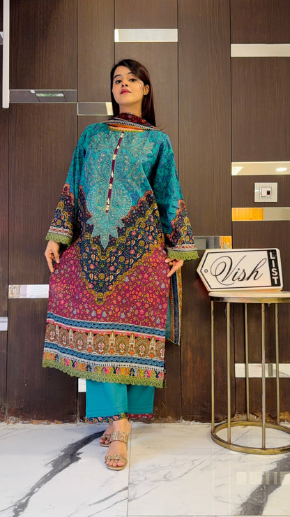 Masoom Pakistani Lawn Set 03