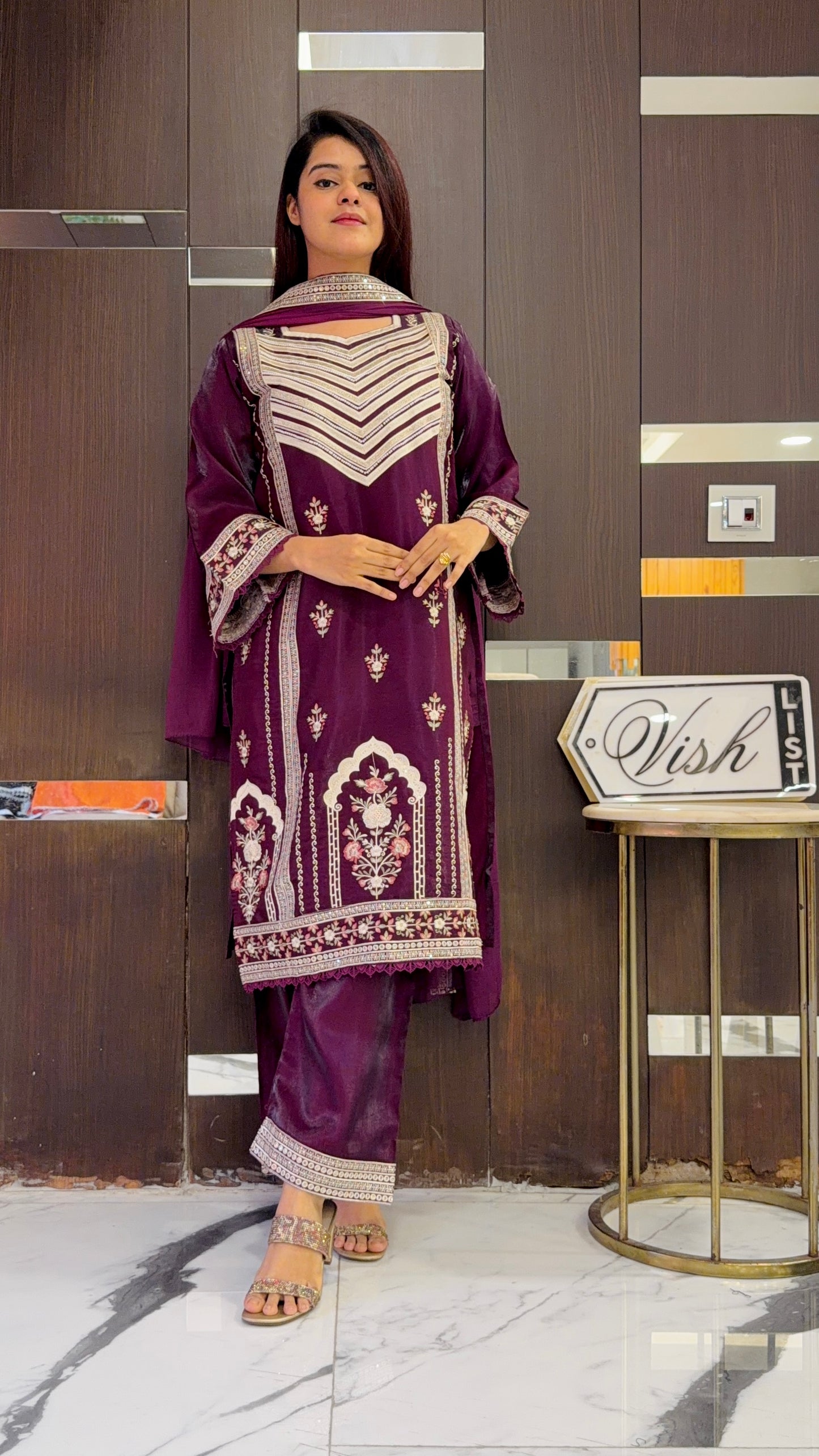 Sadiya Pakistani Formal Set 06