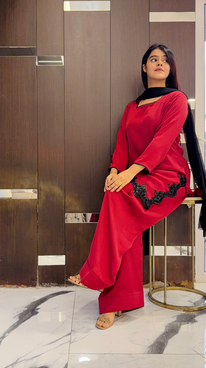Sophia Solid Farshi Salwar Suit 13