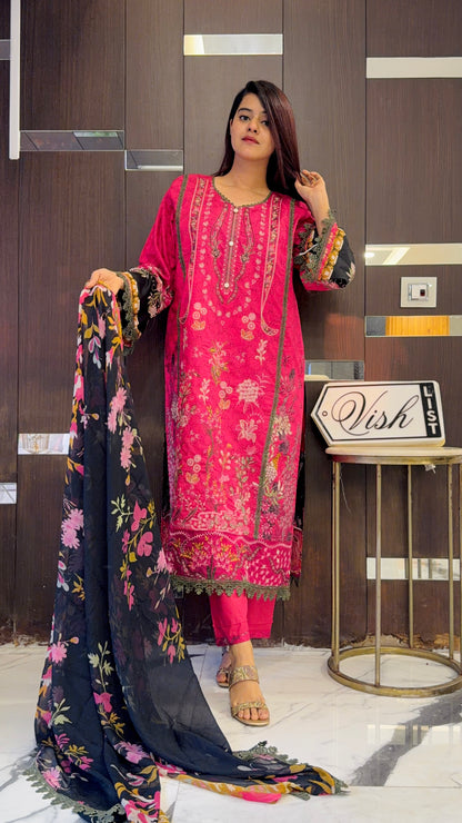 Masoom Pakistani Lawn Set 07