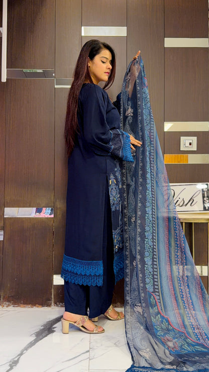 Jazmin Pakistani Luxe Lawn Set 02