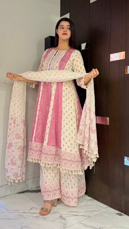 Shifa Pakistani A-line Suit 06