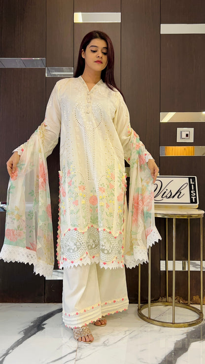 Hafza Pakistan Luxe Lawn Set 07