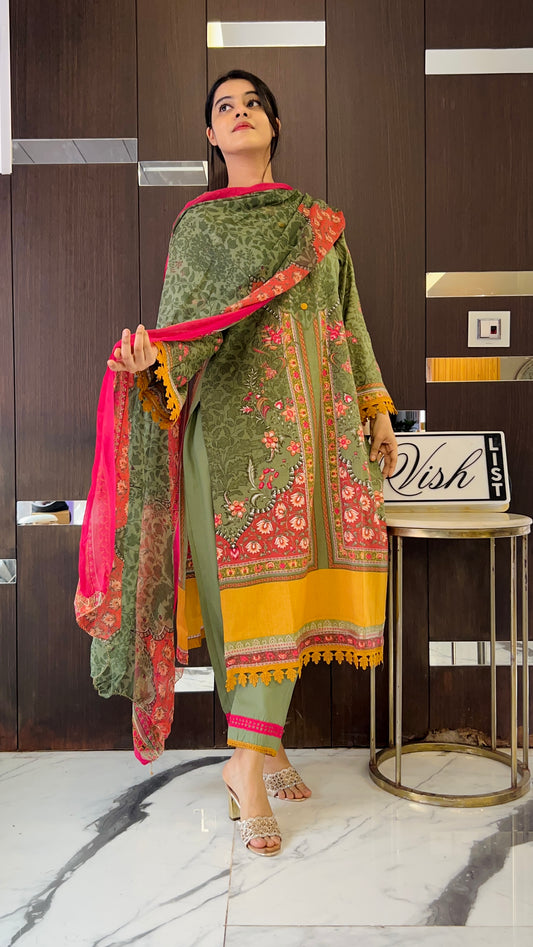 Laiba Pakistani Lawn Set 05
