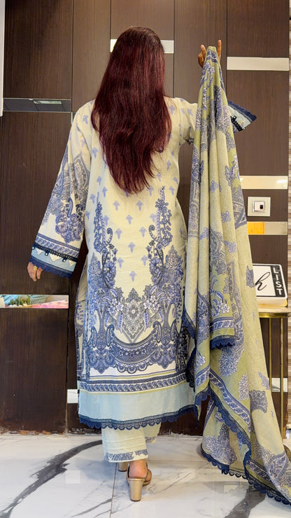 Shamah Pakistani Lawn Set 03
