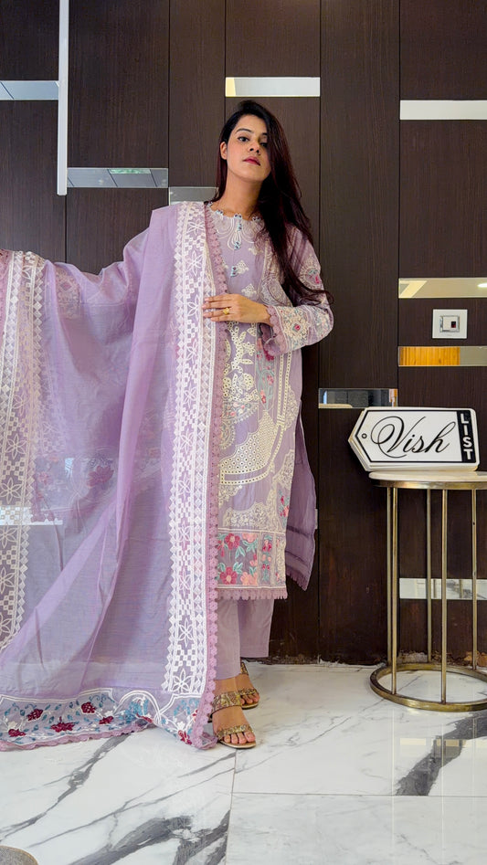 Jazmin Pakistani Luxe Lawn Set 05