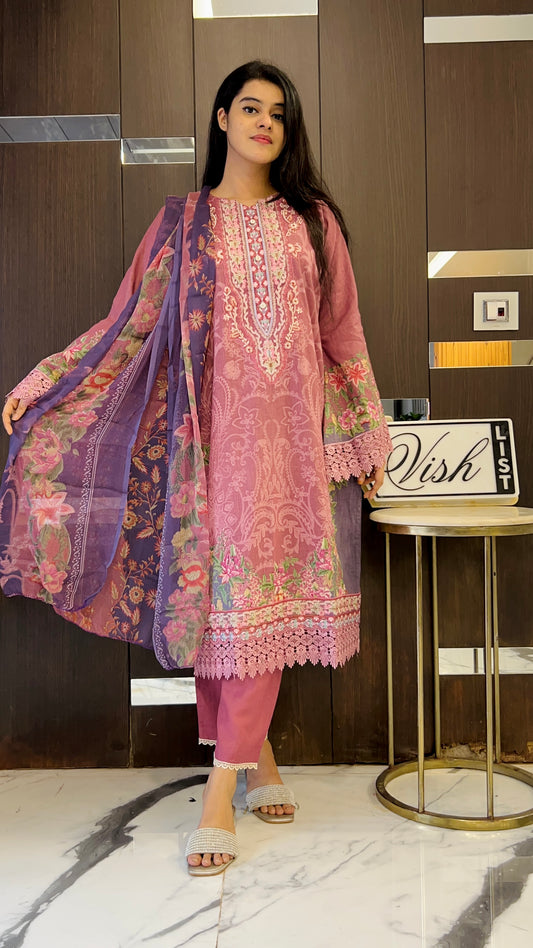 Nida Pakistani Lawn Set 20