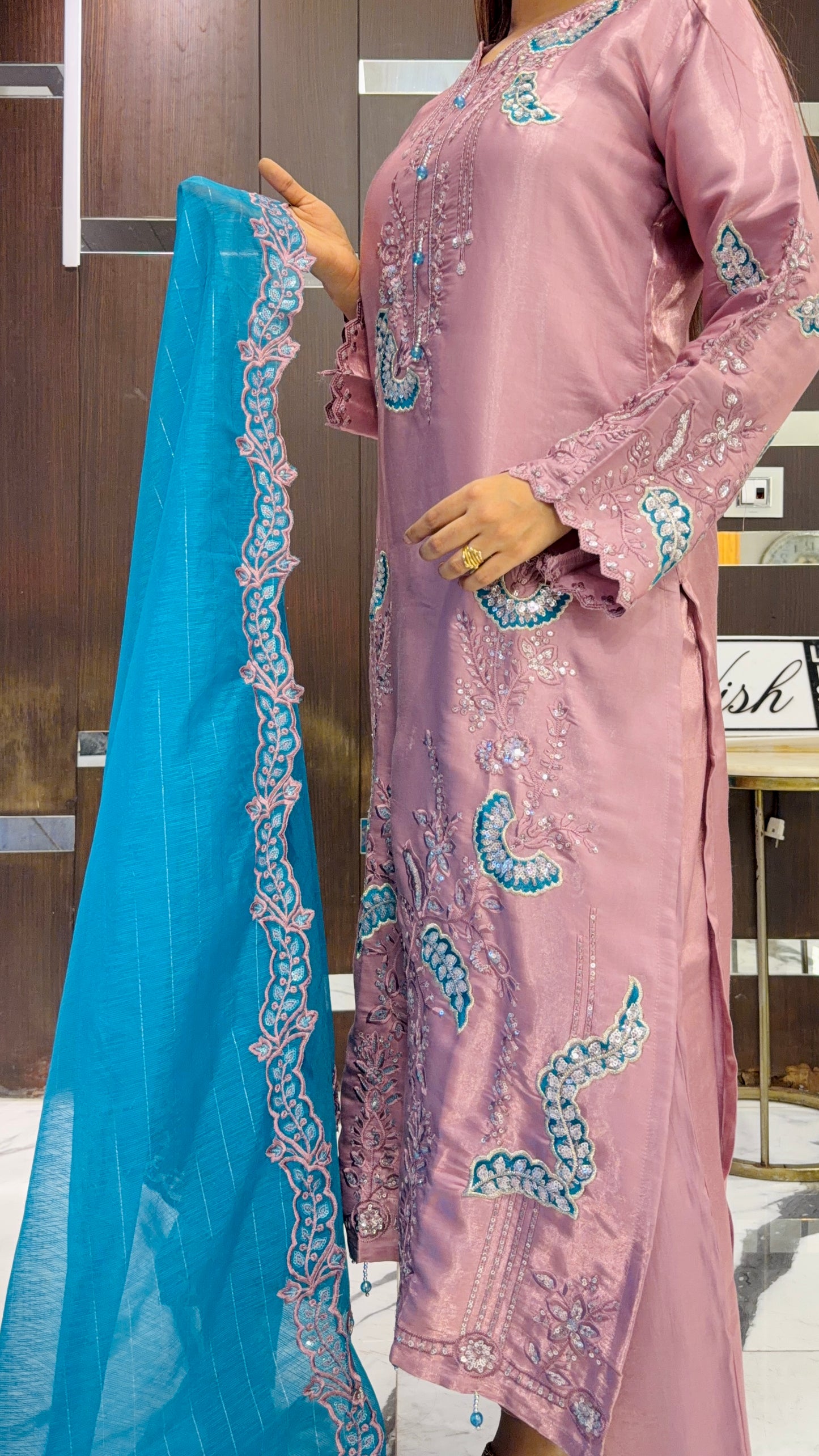 Nayab Pakistani Semi-Formal Set 05