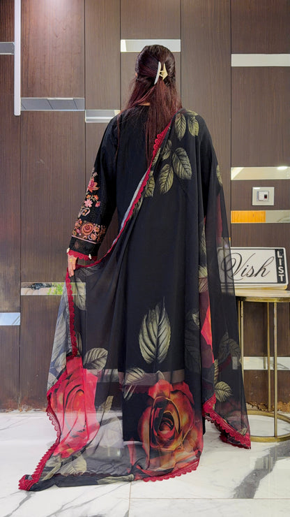 Izmir Pakistani Luxe Lawn Set 02