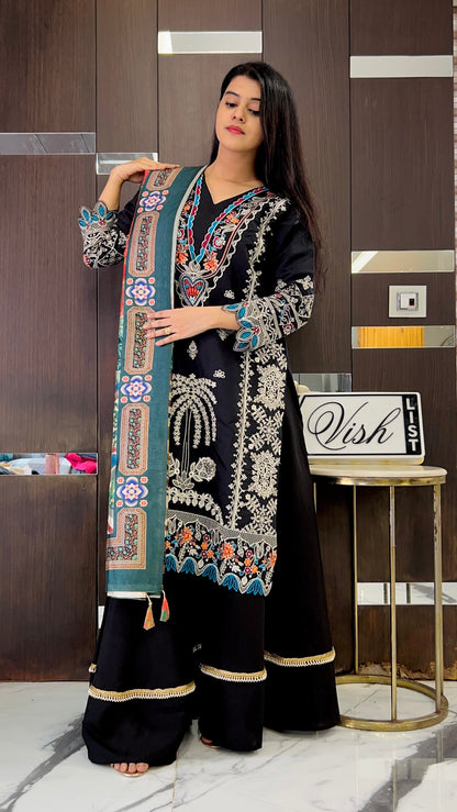 Roshi Pakistani Lawn Set 01